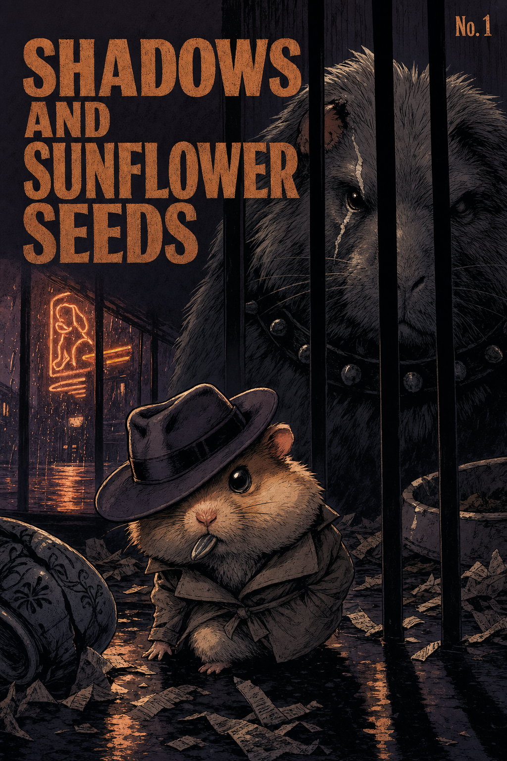 Shadows And Sunflower Seeds issue 1 cover
