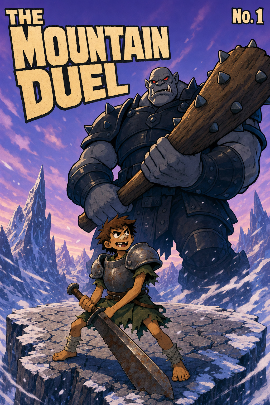 The Mountain Duel issue 1 cover